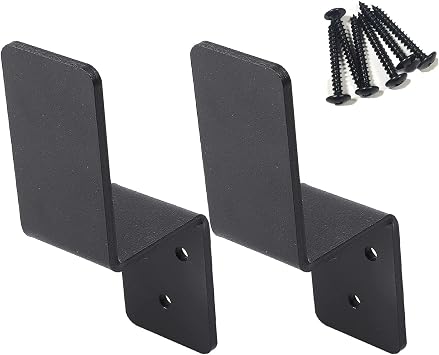 أقواس حاجز الباب 2x4 | إسقاط الصلب الثقيلة فتح شريط الأمان قفل الباب حاجز الباب حاجز مغلق قضيب يناسب 2x4 الخشب ، الأمن Z قوس تعزيز الباب تشويش سدادة قفل