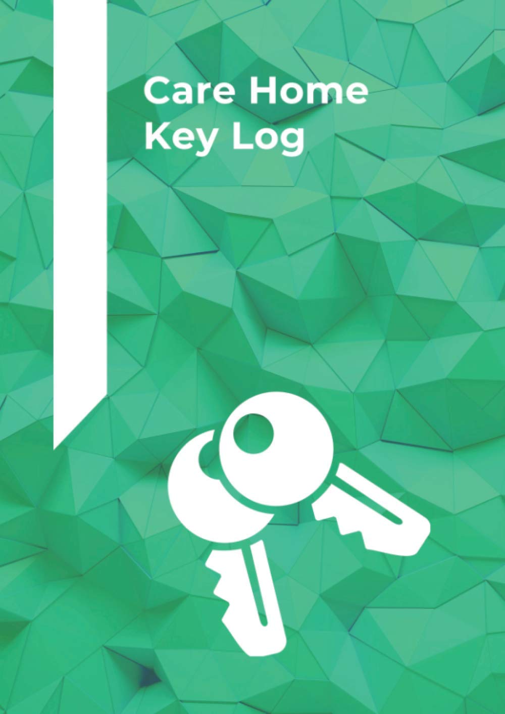 Care Home Key Log: Key Log with enough capacity to list 100 keys and keep track of their location at your business.