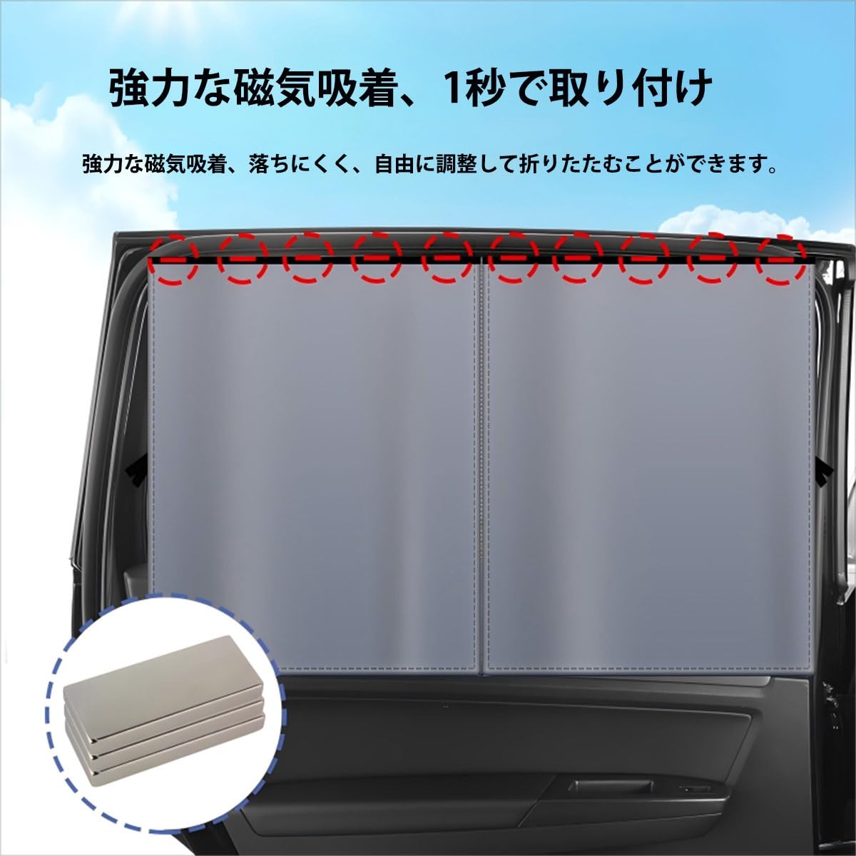 Amazon | 10個強力磁石 トヨタ ランドクルーザー70 CBF-GRJ76F 1984年