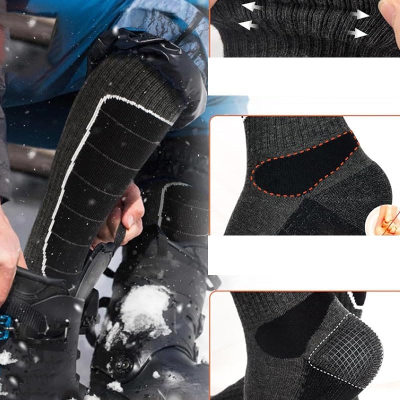 VIDI Winter Skiing Socks Thickened Warm Hiking Mountaineering