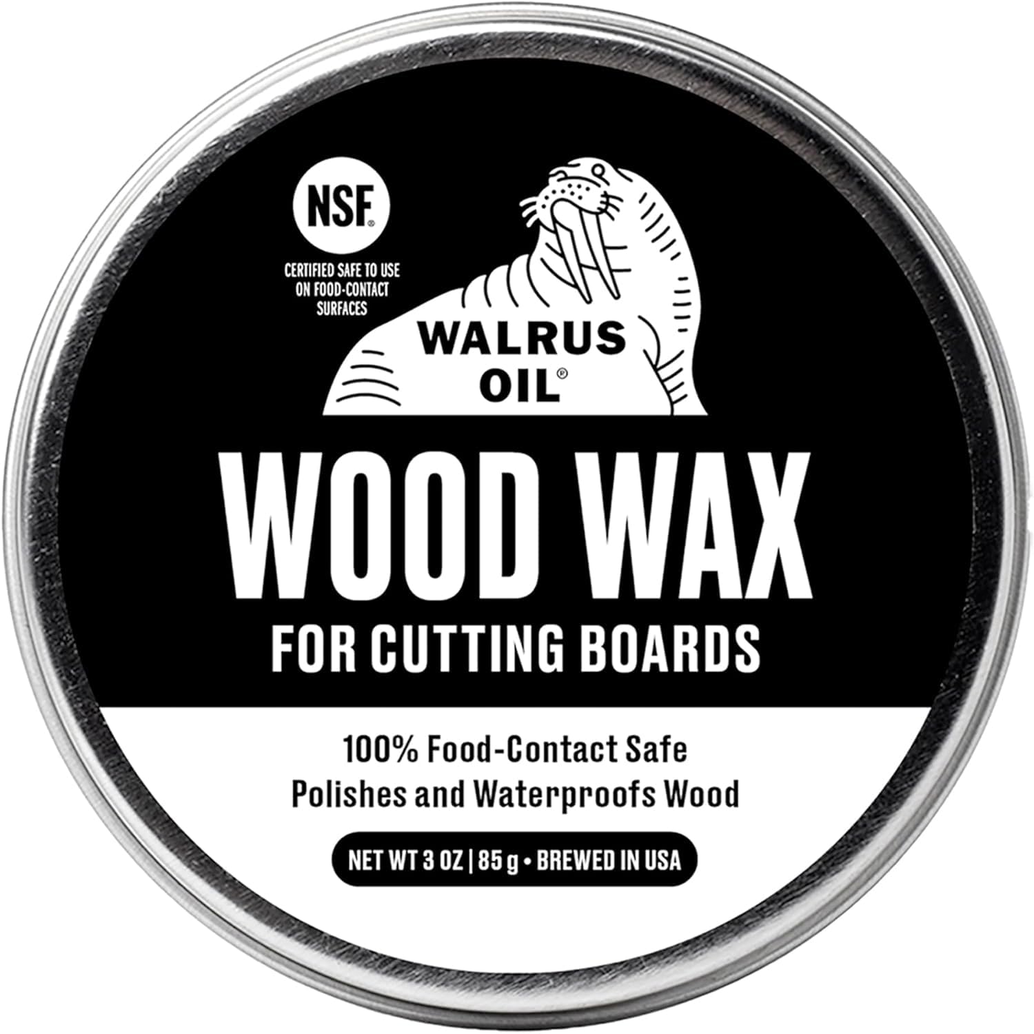 WALRUS OIL, Wood Cutting Board Oil, 240ml Bottle, Food-Safe