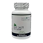 Bile Salts Booster | Supports Gallbladder/No Gallbladder | Ox Bile & Taurine Gallbladder Supplement | Gas & Bloating | Digestive Aid Especially fats | 180 Capsules - 110 mg