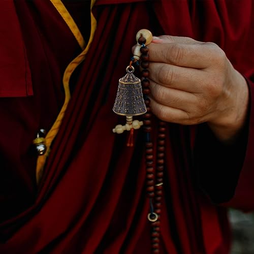 Miniatura 6 de LUOZZY 10 campanas colgantes pequeñas de latón, campanas vintage, campanas para manualidades, accesorios para colgar campanas de viento, huerto,