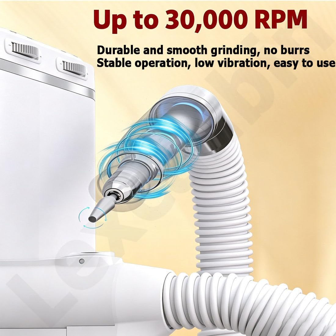 Aspirapolvere Professionale for Unghie,Silenzioso≤68db