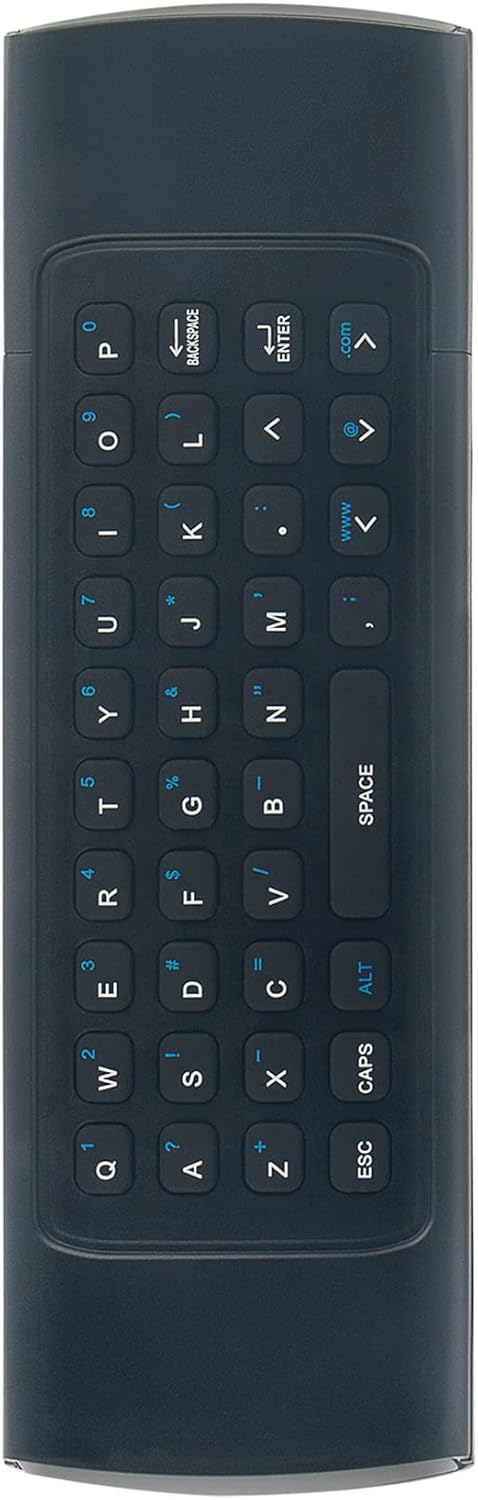 WINFLIKE MX3 Air Mouse Keyboard back with QWERTY keyboard
