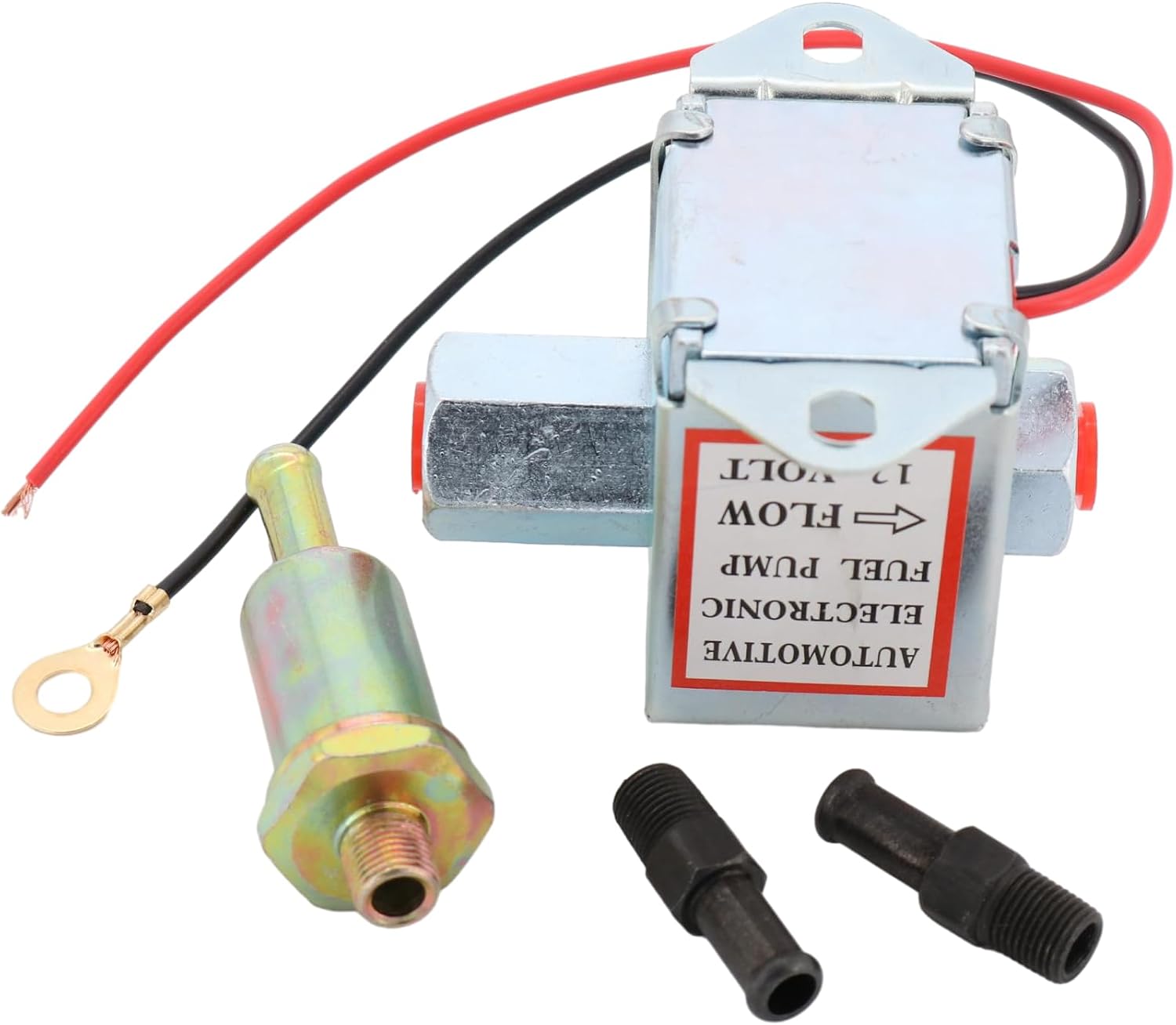 JEENDA Fuel Pump 3.5-5PSI 12V 149-2140 149-2150 1492140 1492150 for Onan Generator BGE BGEL F&G Model KV A-B 40189 40189N 149-2272 149-2145 41-7251 Thermo King Tripac APU RV RigMaster Truck 12V