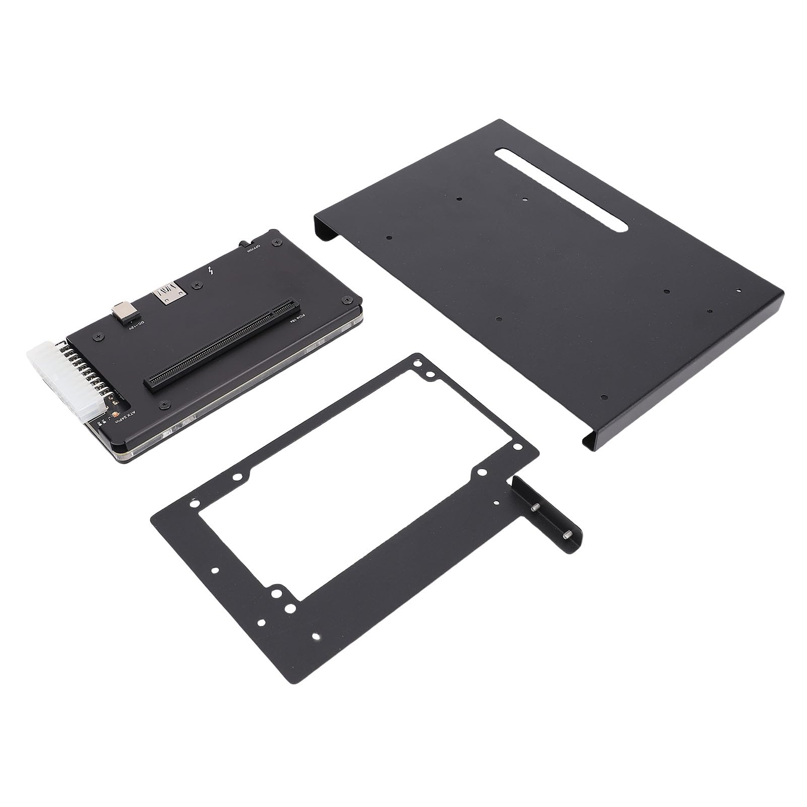 Zewnętrzna Stacja Dokująca GPU Stacja Dokująca do Kart Graficznych Zgodna z Gniazdem PCIE 16X ze Wspornikiem ATX do Kart Graficznych, Sieciowych PCIE, 1 Jednostka