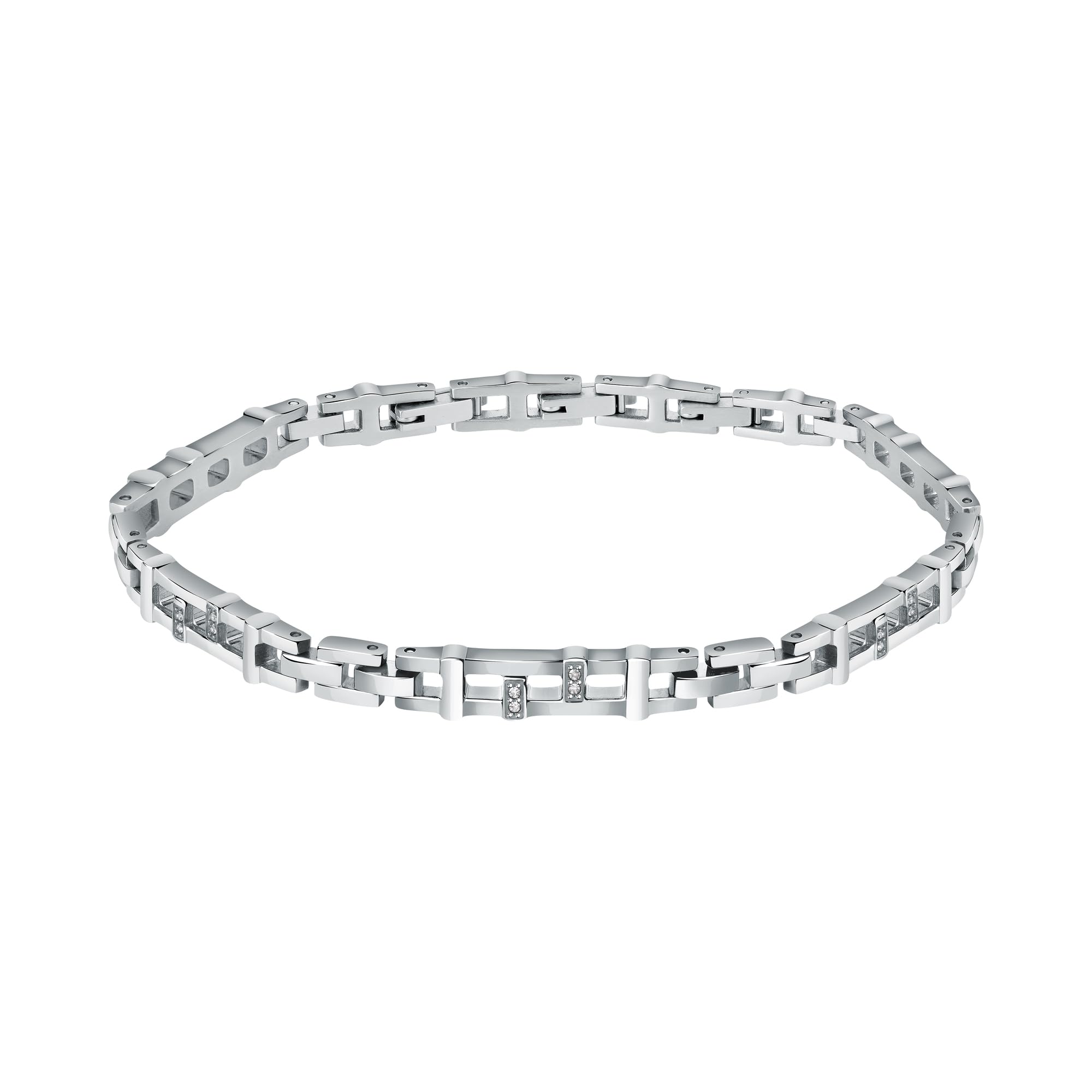 Bracciale MORELLATO uomo Motown acciaio bicolore