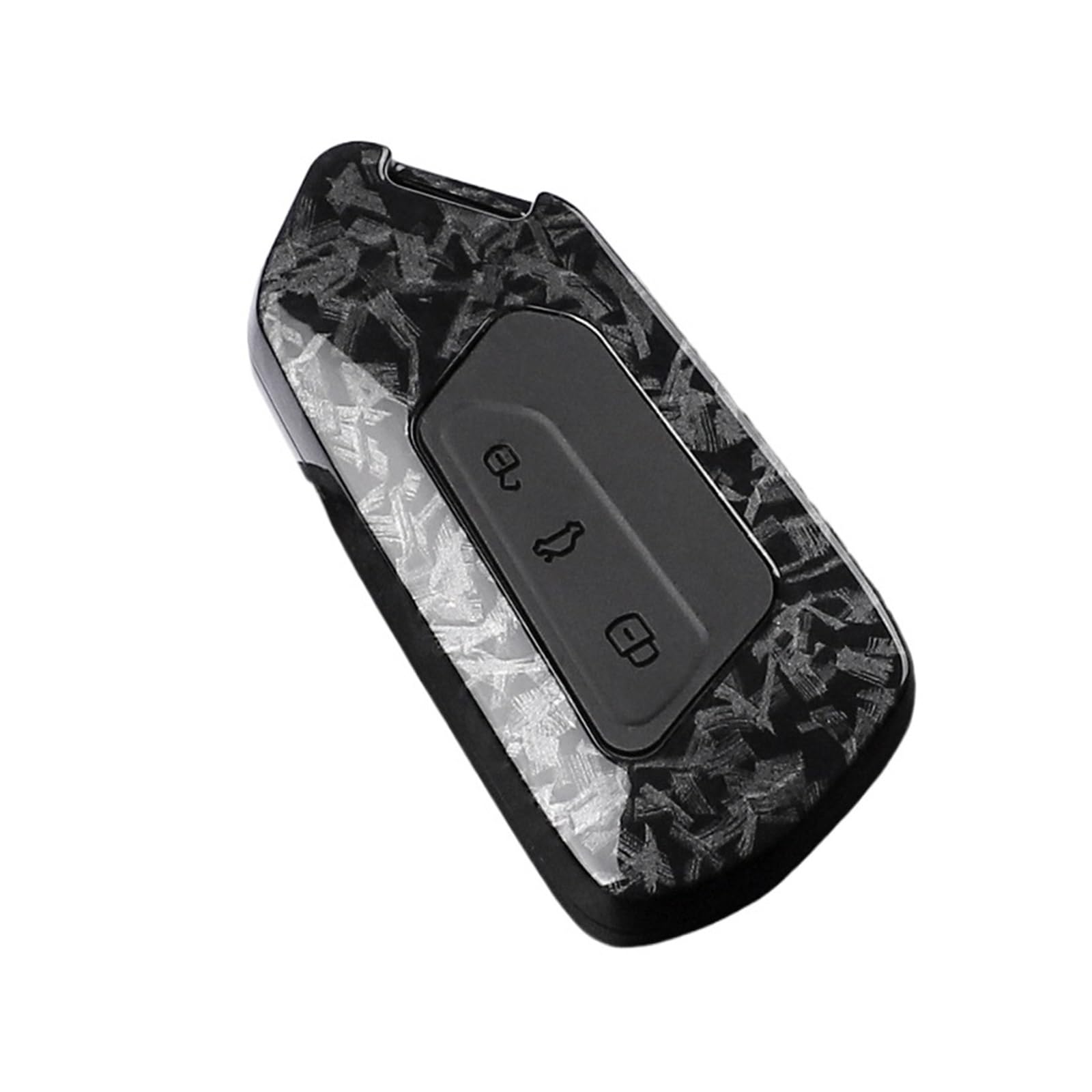 Etui na klucze z włókna węglowego ABS do golfa 8 MK8 GTI R ID3 ID4 Cupra | Precyzyjne dopasowanie, trwała ochrona komputera, elegancki wygląd kluczy Cupra z włókna węglowego.(Type2)