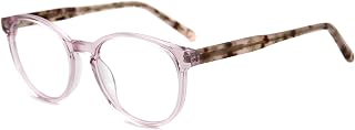 Fashion Glasses Round Vintage Retro Non Prescription Classic Eyeglasses Thick Frame Eyeglasses