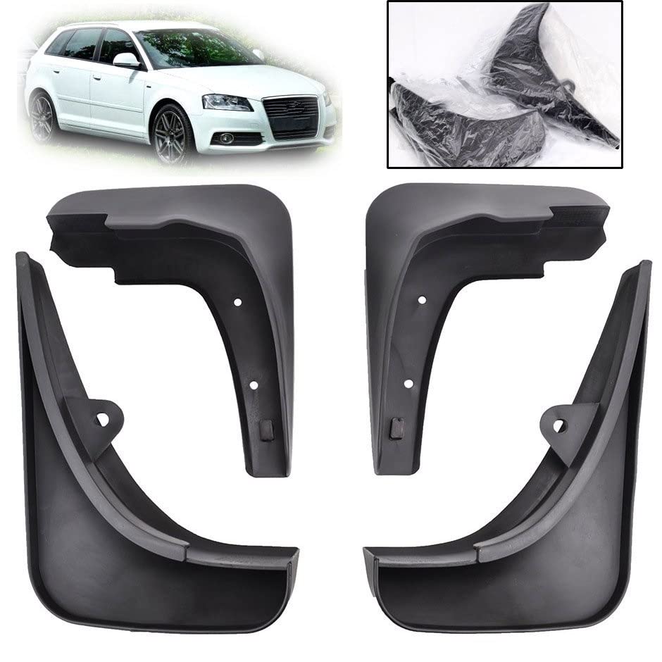 Guardabarros para automóvil Audi A3 Sportback 2004-2012: piezas anticolisión 2