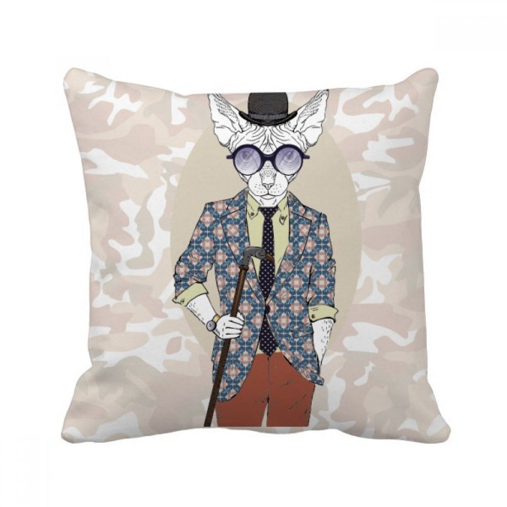 Coussin Chien Aquarelle 40x40cm - Égayez un Canapé Terne avec cet Oreiller