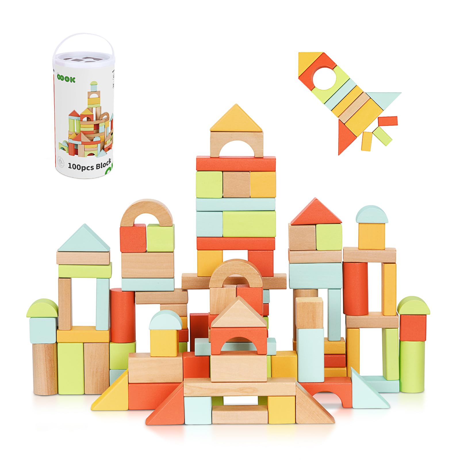 OOOK BCOK009 100pcs Building Blocks