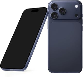 Fake Phone Dummy PropPhone, BlackScreen Decoy PhonePear PhoneNon-Working Phone17Pro Max 17Air, Display Phones Look Like Real Phonepro max 17 17Pro,Deep Blue,Black Screen Prop Mobile Phone