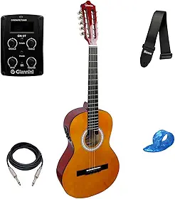 Viola Caipira Giannini Vs14 Eq Ns Elétrica Fosca Natural