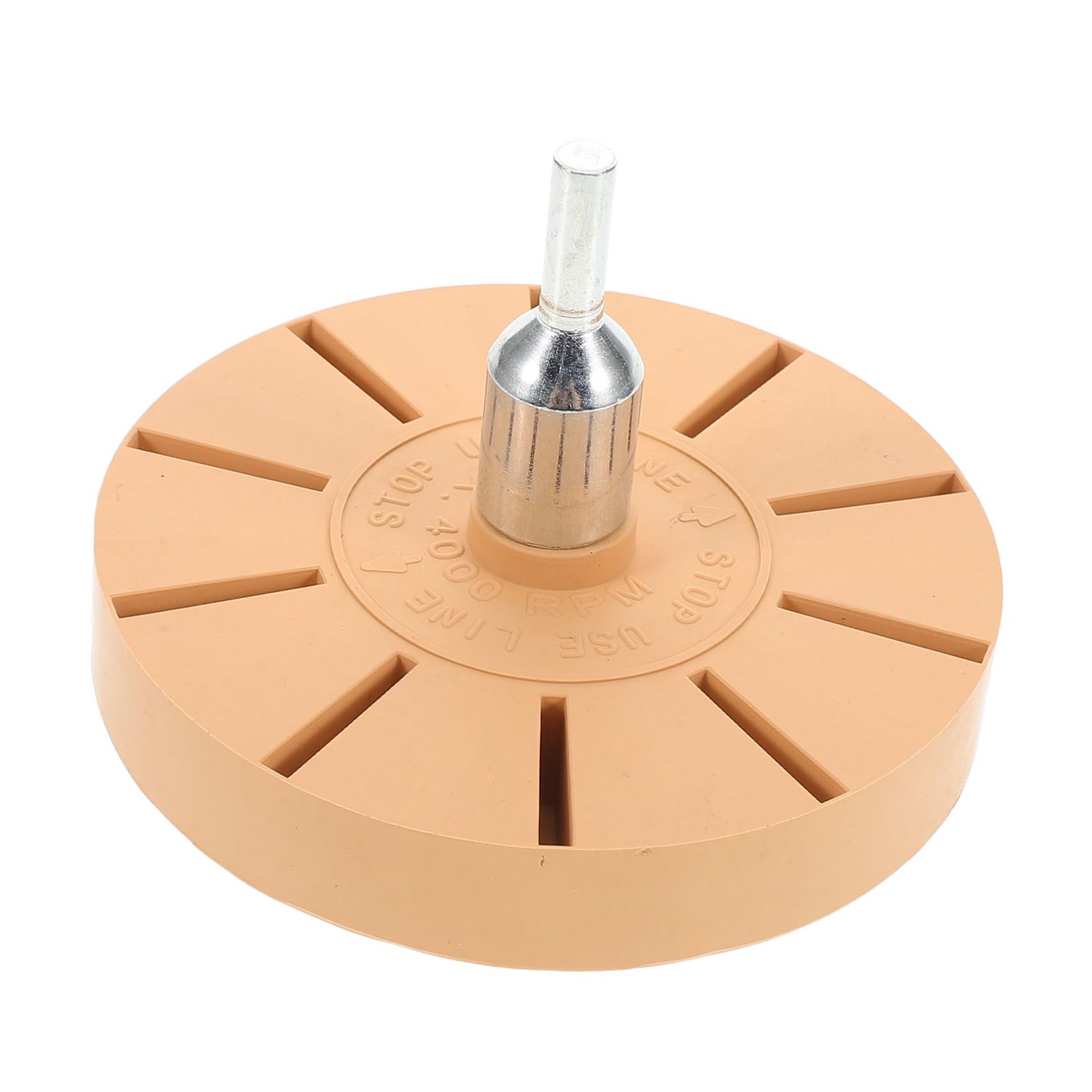 Unomor 88mm Rubber Wheel for Drill Adhesive Remover for Car Paint Glass Chrome Holes for Stickers Pinstripes