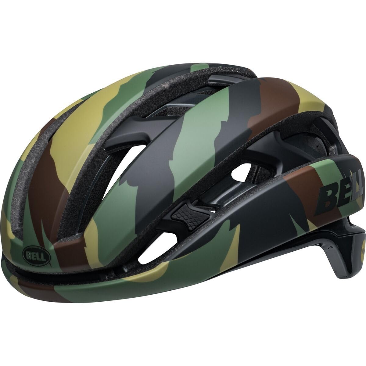 BELL XR Spherical Adult Road Bike Helmet - Matte/Gloss OG Camo, Small (52-56 cm)