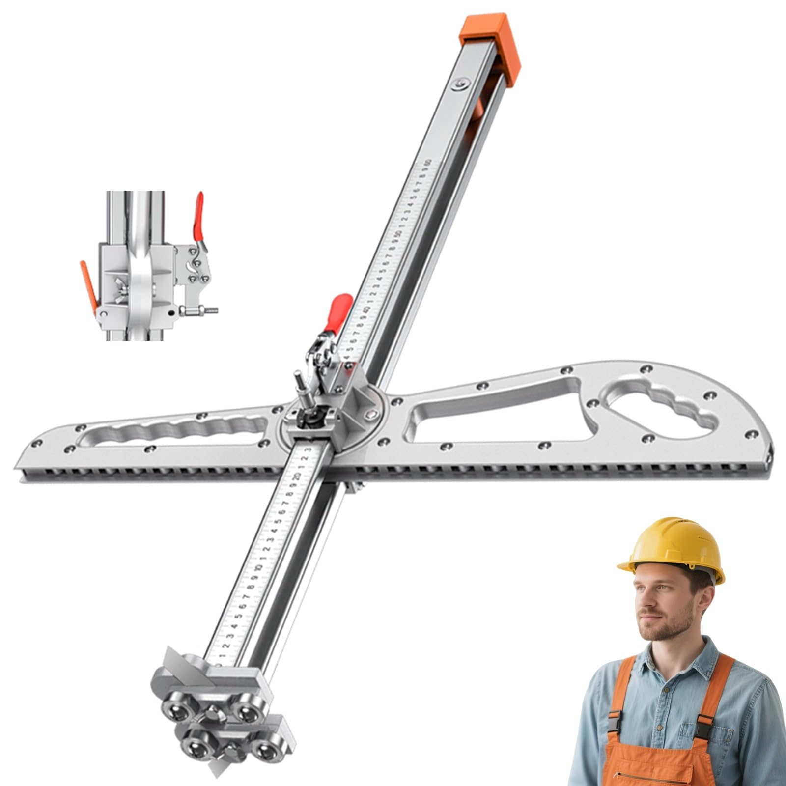 Utensile da Taglio Pieghevole per Cartongesso,Taglia Cartongesso,Pratico Strumento per La Casa,per La Lavorazione Del Legno e Progetti Fai Da Te
