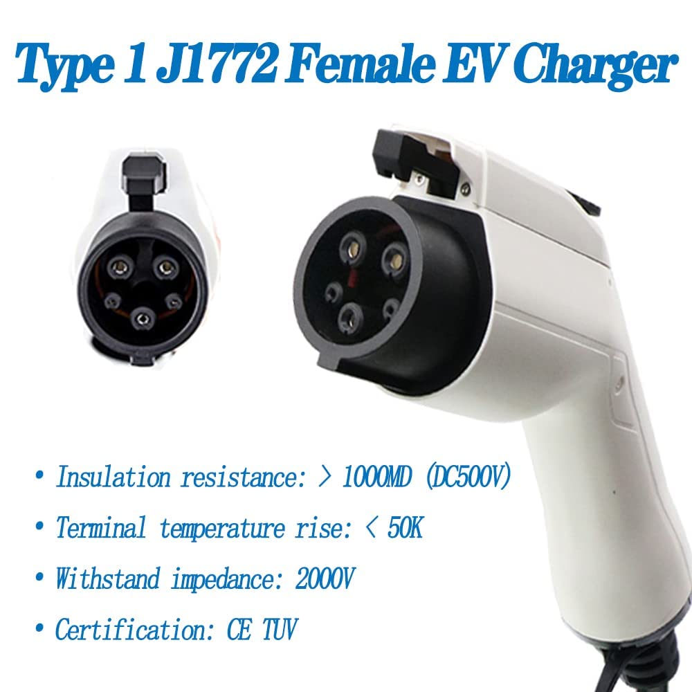Amazon.com: J1772 Type 1 EV Charger 16A 32A Charging Extension