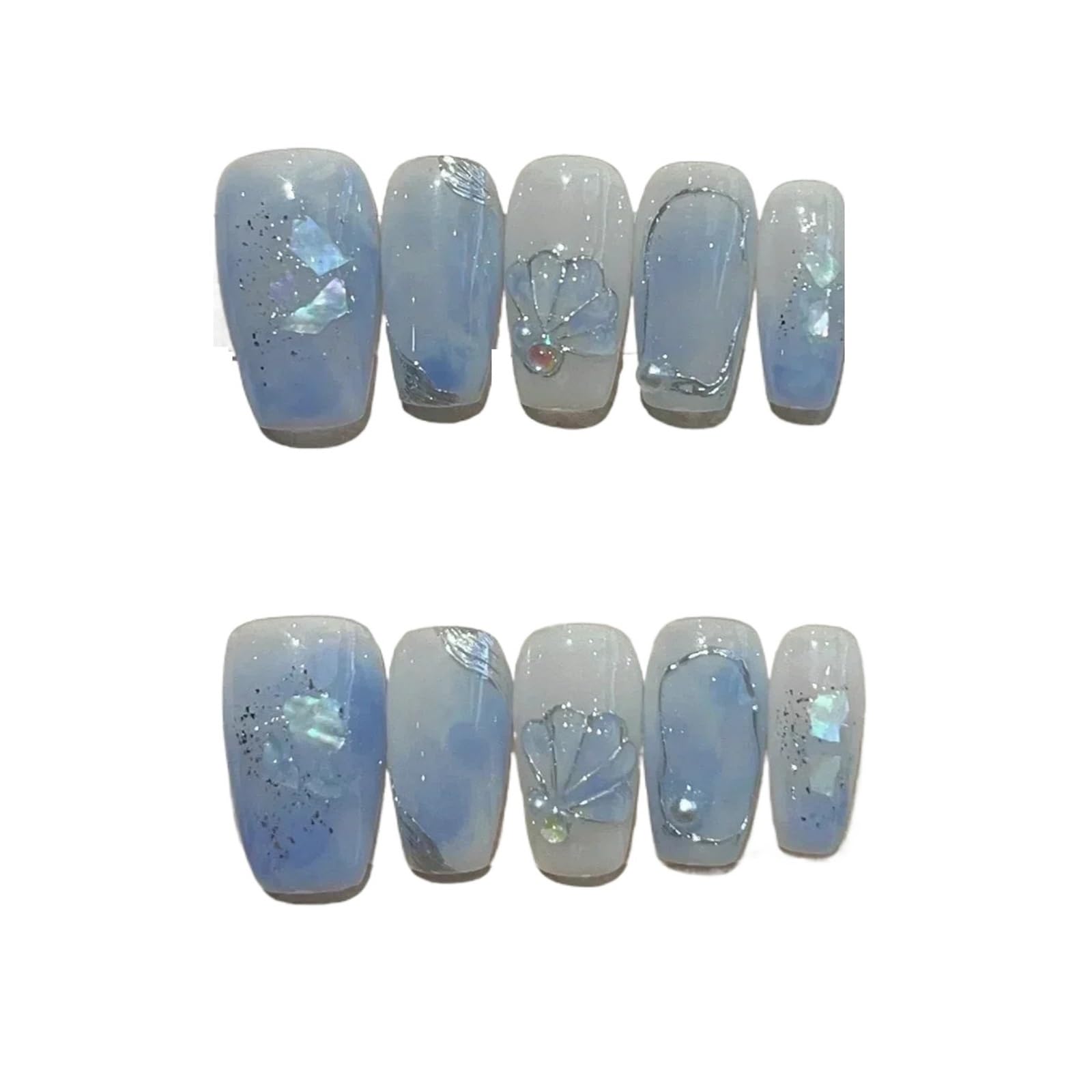 Faux ongles à pression oeil de chat faits main : l'art de la manucure premium