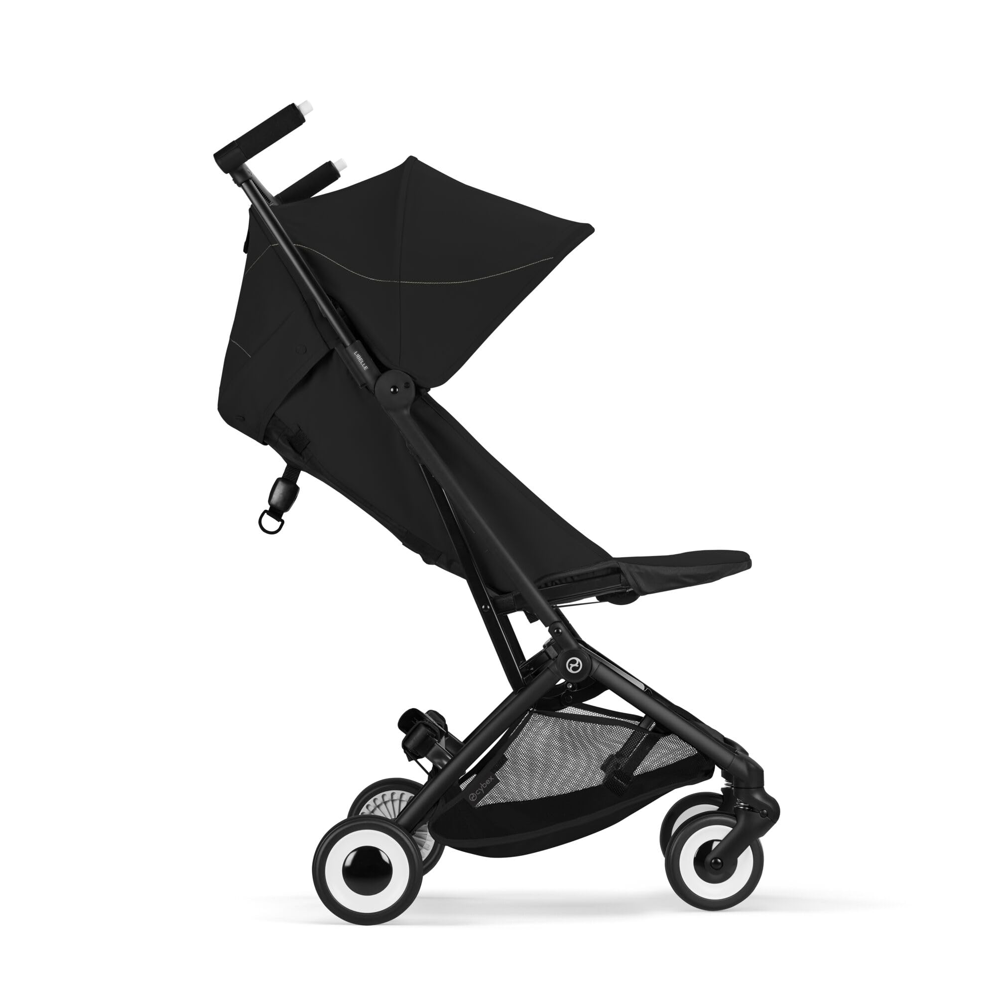 CYBEX Gold Kinderwagen LIBELLE, handgepäcktauglich, 6 Monate bis 4 Jahre, max. 22 kg, ultraleicht 6 kg, Einhand-Gurtsystem, Magic Black