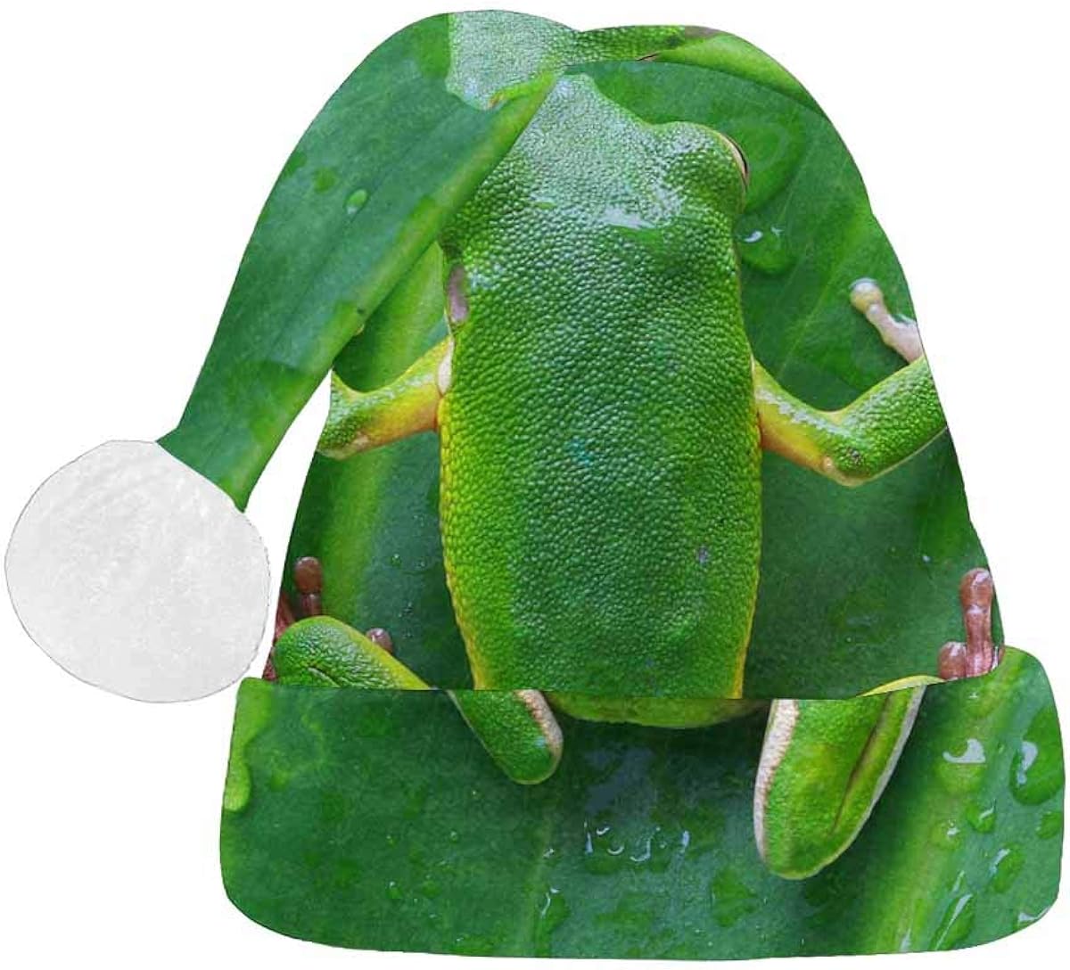 Felt Frog Wearing A Top Hat