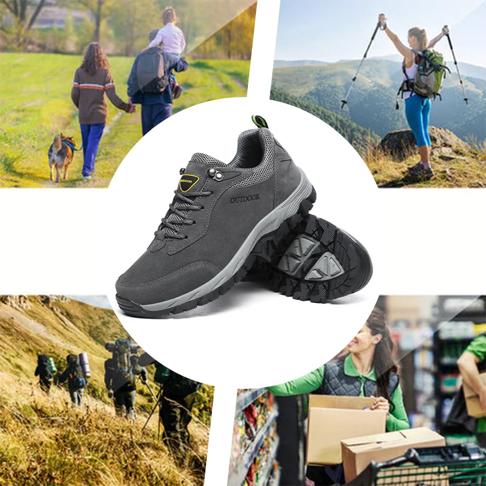 MEIION Naturtravel Hike Pro Chaussures de ski de fond orthopédiques antidérapantes pour l'extérieur et la randonnée