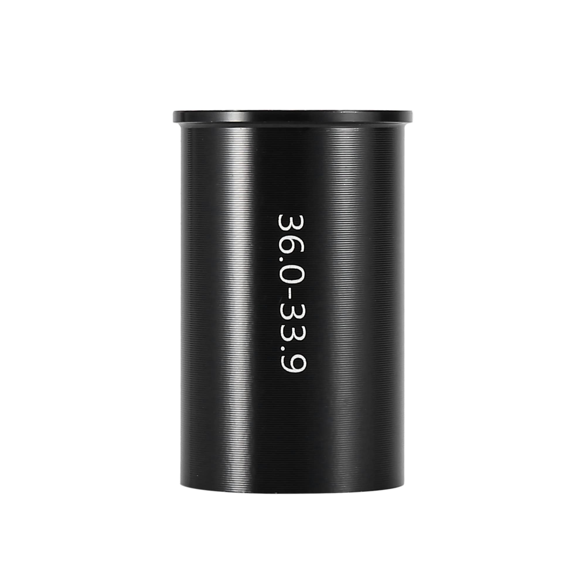X AUTOHAUX 33,9 do 36 mm adapter do rury siodełka rowerowego tuleja redukcyjna | Średnica wewnętrzna 33,9 mm, średnica zewnętrzna 36 mm, długość 60 mm, do roweru, lekka i trwała, nie wymaga wiercenia