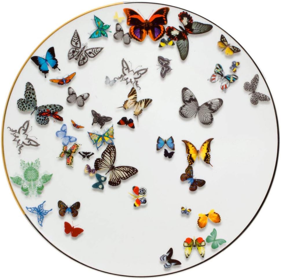 Vista Alegre Christian Lacroix - Butterfly Parade Charger Plate | Set of 4, White