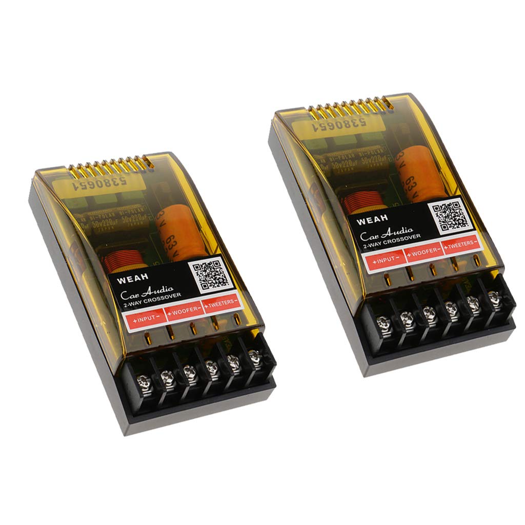 2Pcs NEW Regolabile Alti/bassi Divisore Di Frequenza Audio - Foto 4