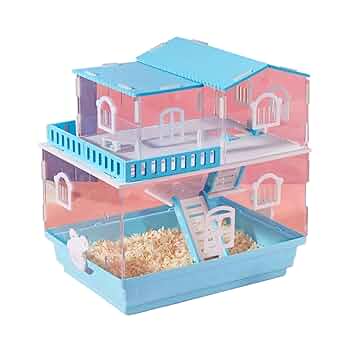 【★李愛★】 新品 ハムスターケージ ゲージ ハウス 快適 扉開放 楽天市場】ハムスター ケージ ハムスターハウス ケース 飼育