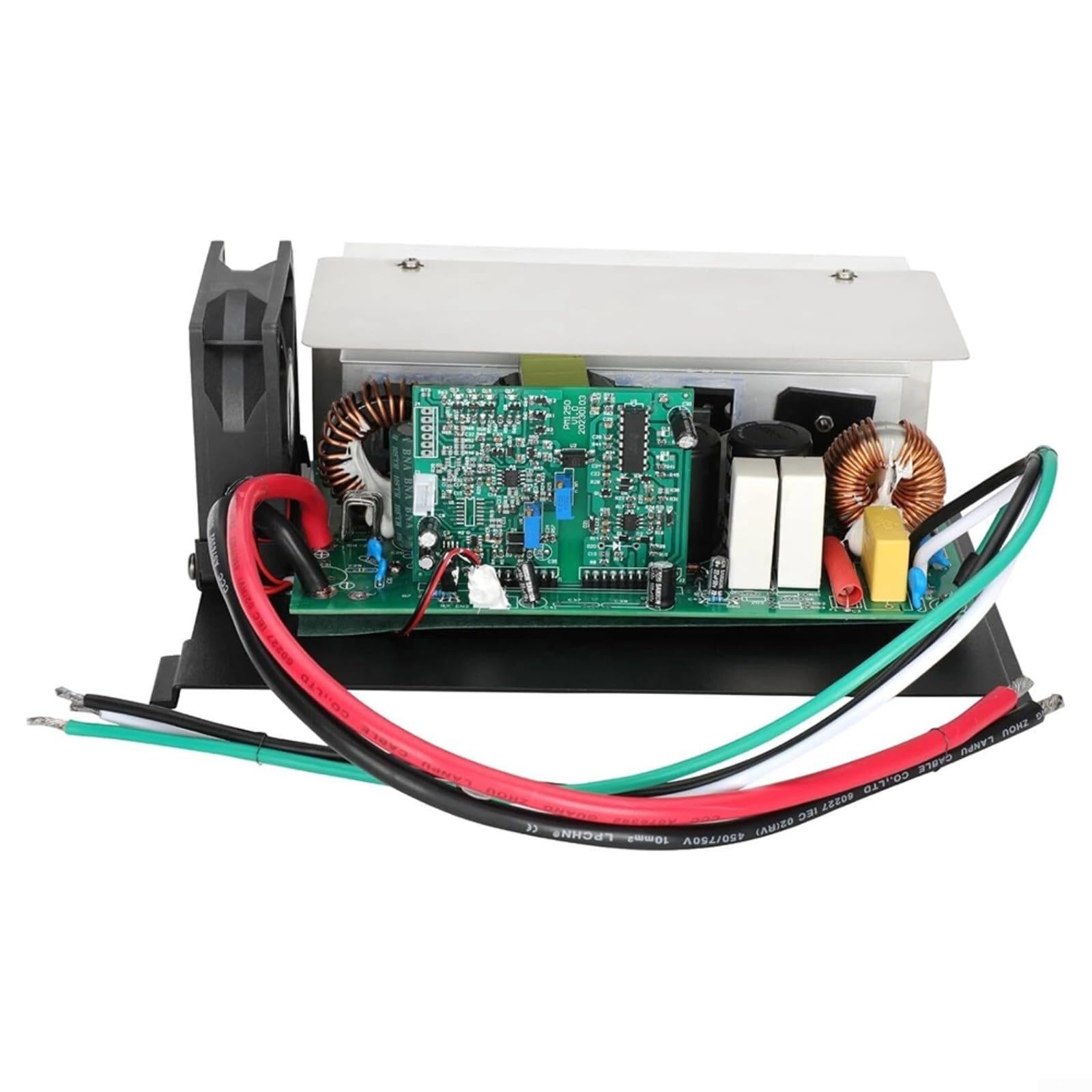 Alimentatore di Ricarica Combinazione 55A per Camper, 3 Livelli per Caricatore con Ventola, Sostituzione per WF-8955PEC & Parallax 7155 7145 Distributore di Corrente