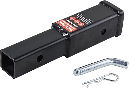 Miniatura 2 de Tubo receptor 864333 Extensor de enganche de remolque de 7 pulgadas de extensión, se adapta al receptor de enganche de 2 pulgadas, 3,500 libras