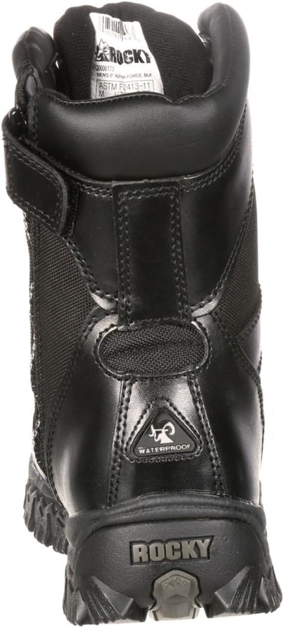 Men's AlphaForce Zipper Composite Toe Public Service Boots