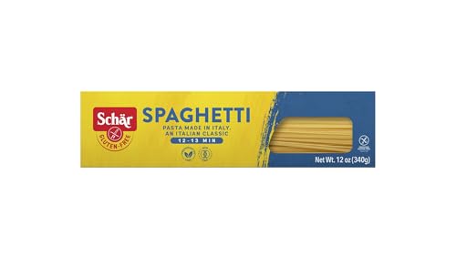 Schar Naturally Gluten-Free Spaghetti, 12-Ounce Packages (Pack of 5)