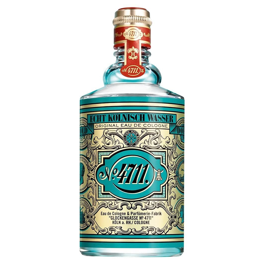 Agua de colonia real 4711 botella de molano 200 ml frasco clásico fragancia unisex 3