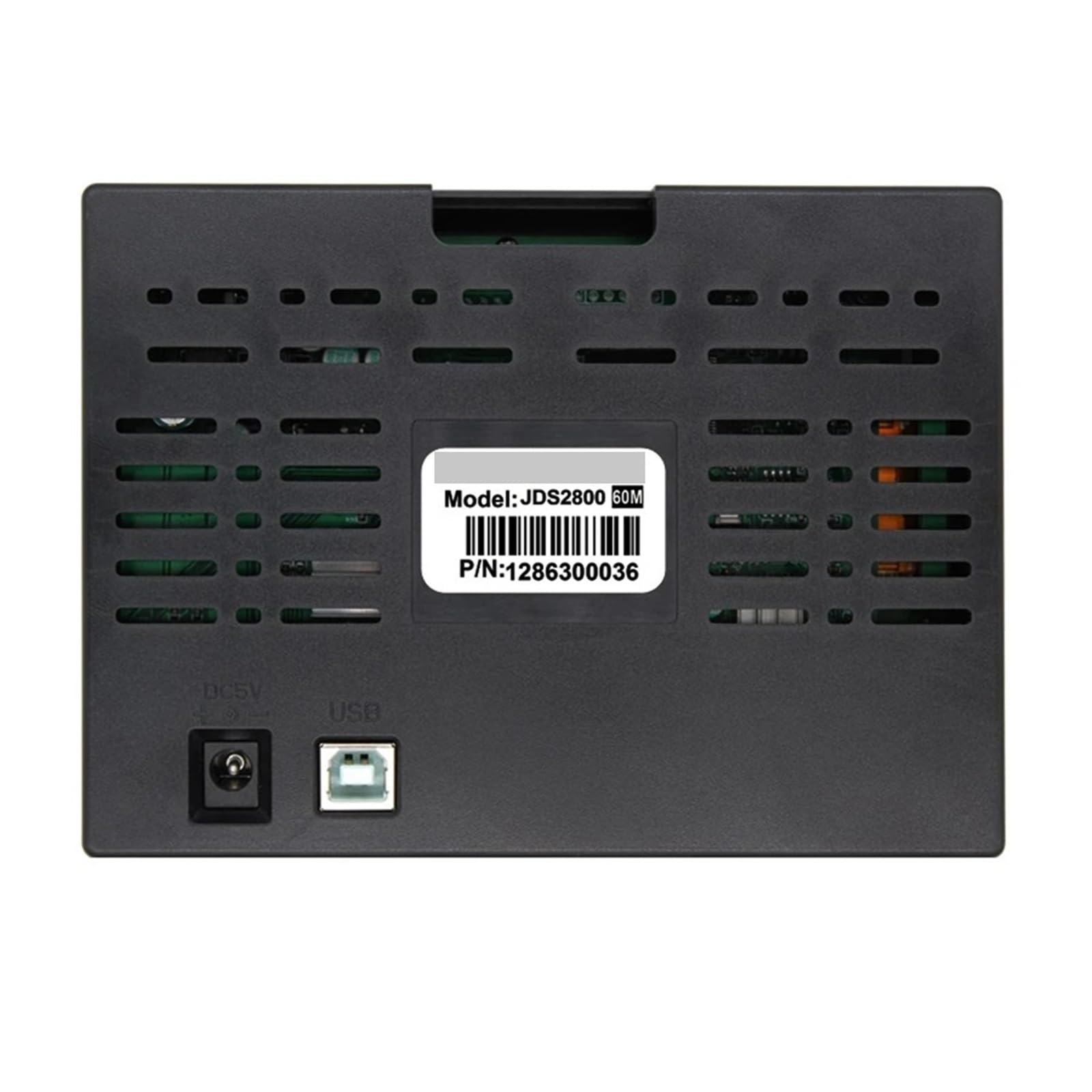 Generador de señales digitales de doble canal JDS2800 de 15/40/60 MHz con función DDS, frecuencímetro, contador, generador de ruido de pulsos.(JDS2800-15MHz,US)