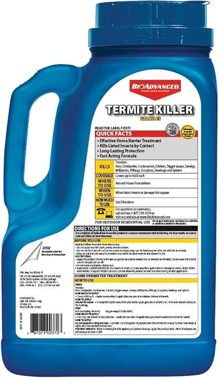 BioAdvanced Termite Killer Granules - 9 lb Bottle