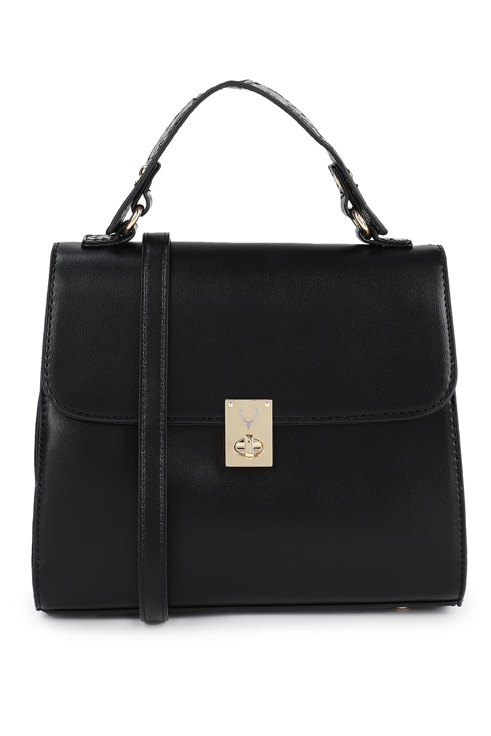 Women Solid Swagger Handheld Bag-image-20