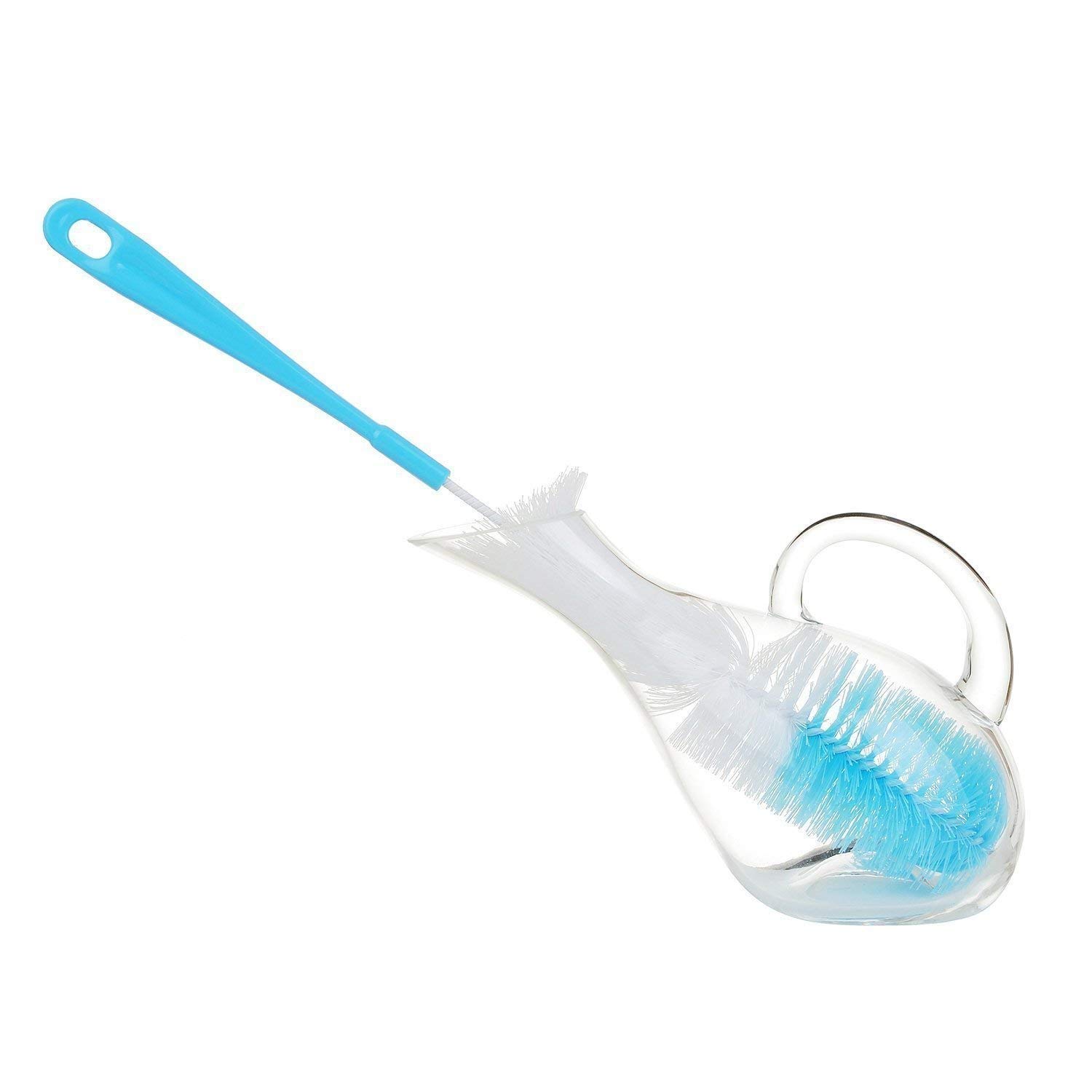Yiqelu Long Bottle Cleaning Brush for Clean All Sizes of Bottles Bottle Cleaning Brush Glass and Bottle Plastic Cleaning Brush Water Bottle Cleaner Tool Nylon Brush (B08CKZ43M9) Amazon Price History, Amazon Price Tracker