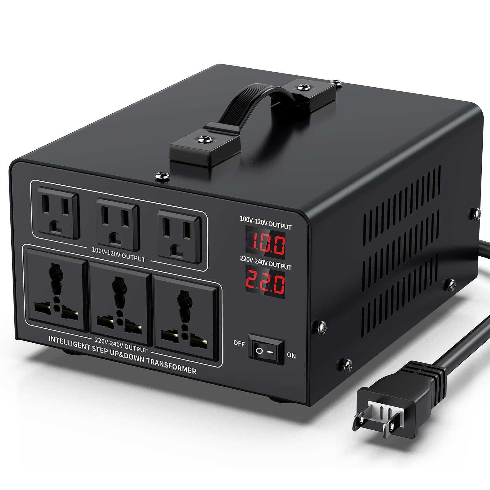 Amazon.co.jp: JARXIOKE 3000W 変圧器 アップトランス ダウントランス