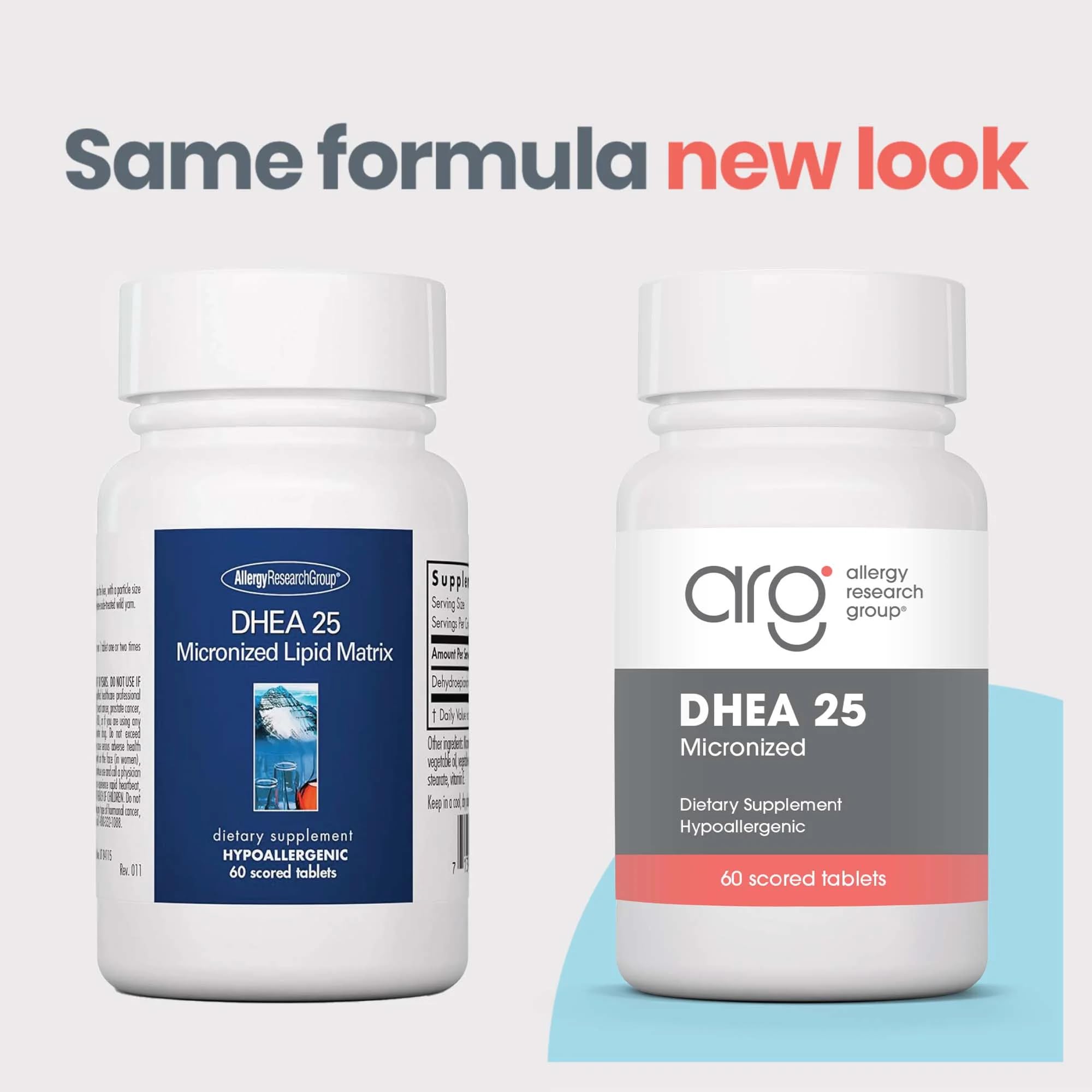 ARG DHEA 25 mg Micronized Lipid Matrix Plant Sourced, 60 Capsules — Amazon image 7