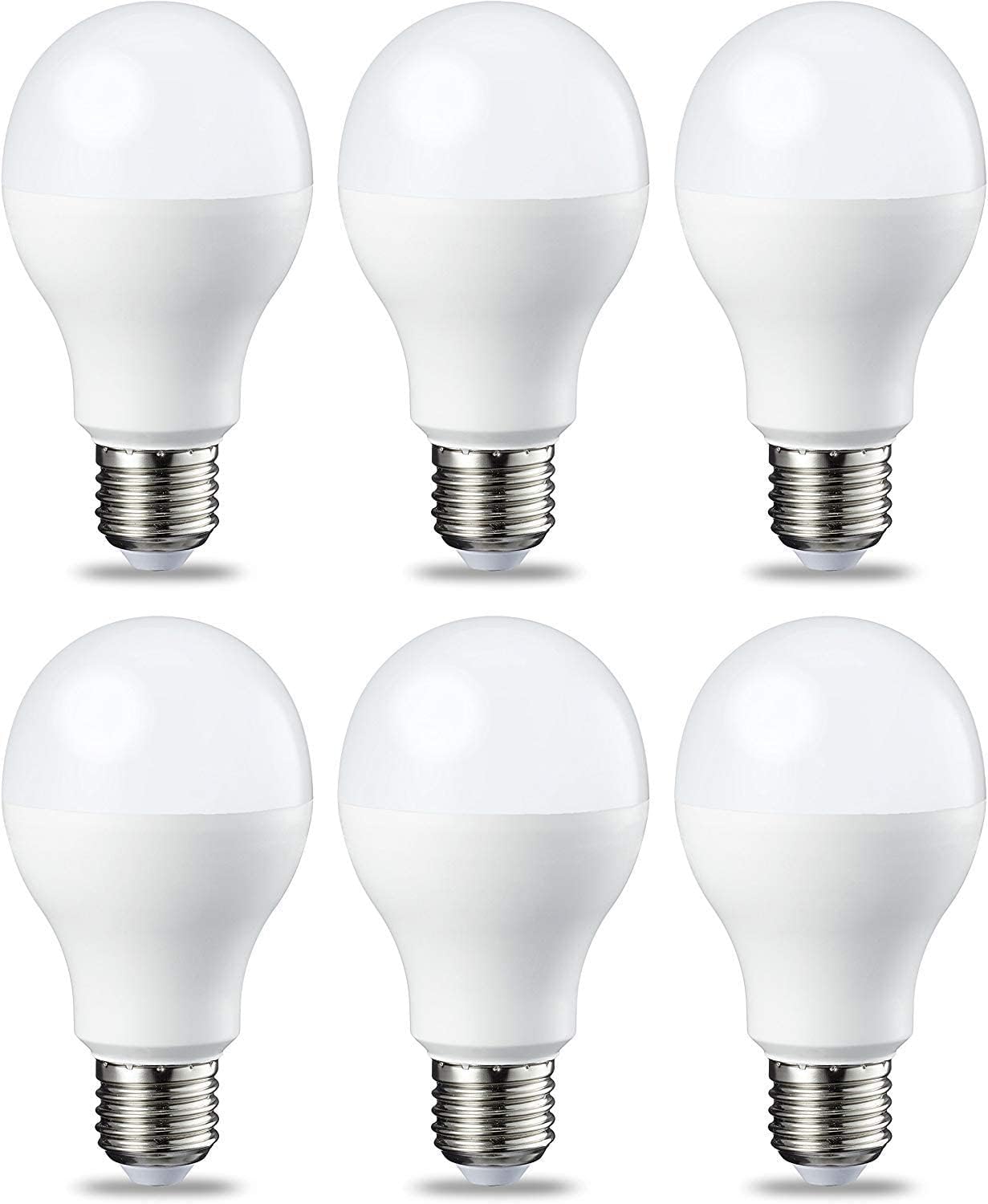 Amazon Basics LED E27 Edison Screw Bulb, 10W (equivalent to 75W), Cool