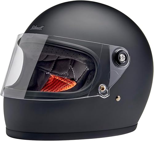 Miniatura 3 de Biltwell Gringo S ECE R22.06 - Casco de moto (plano, color negro)