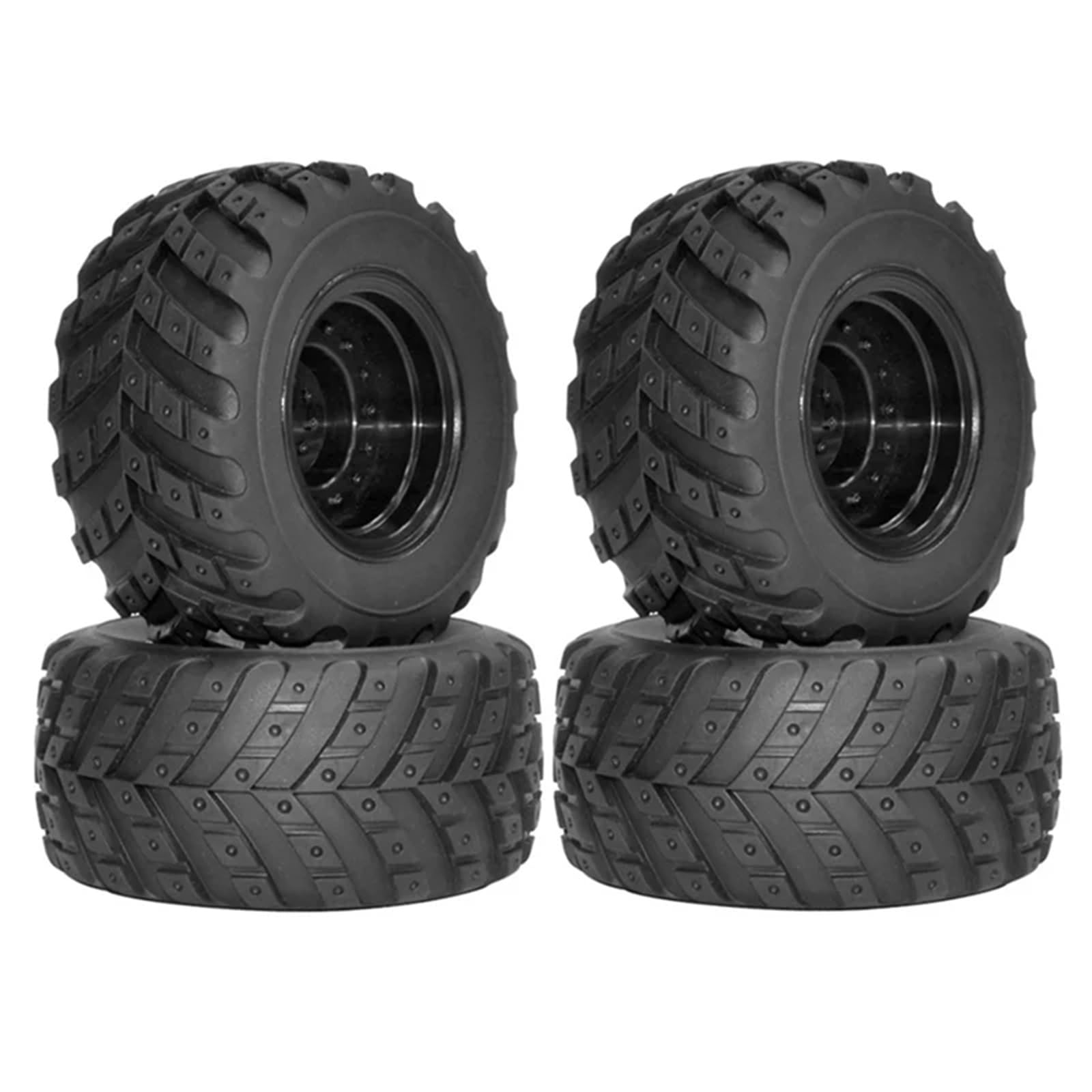 RC Pneumatici Ruote Per HBX 901 901A 903 903A 905 905A 12813 1/12 4 Pezzi 97mm Ruota Gomma Pneumatici RC Auto Ricambio Aggiornamento Modello Accessorio Modificato