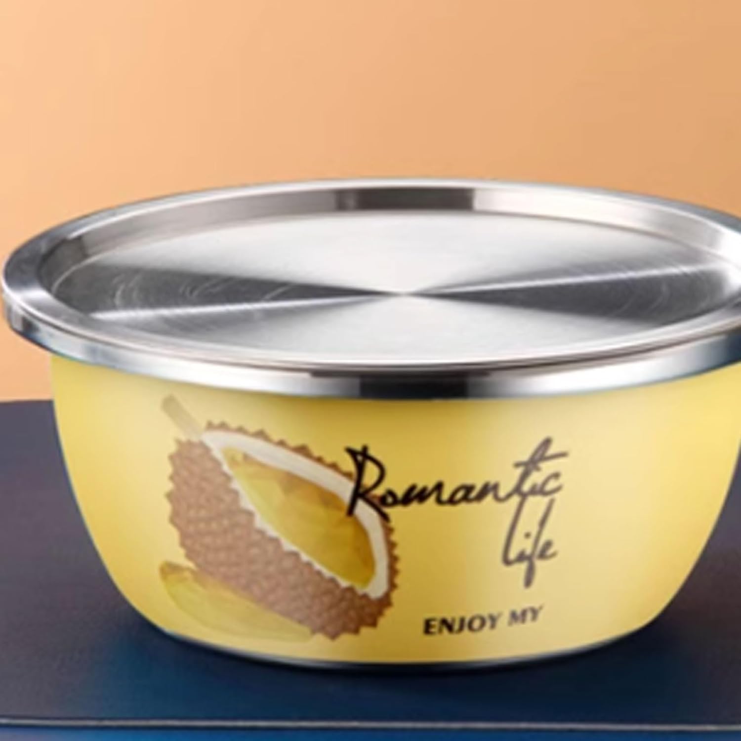 Stackable Stainless Steel Mixing Bowl With Lid For Home Kitchen Use For Washing Vegetables Kneading Dough Mixing Salad Fillings multipurpose(Green)