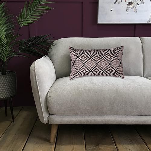 Miniatura 2 de Fundas de almohada bordadas con cremallera para decoración de habitación, sofá, cama, patio, sala de estar, dormitorio, oficina, fundas decorativas