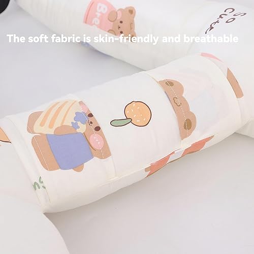 Miniatura 2 de Almohada de coche en forma de H para dormir, almohada portátil de viaje para niños para asientos de automóvil de larga distancia, almohadas para