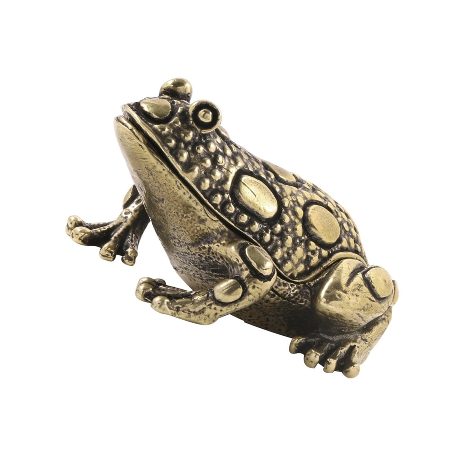 Msioytog Antique Styles Metal Box Animal Shaped Jewelry Accessories Storage Container Treasure Organiser Hinged Jewelry Storage