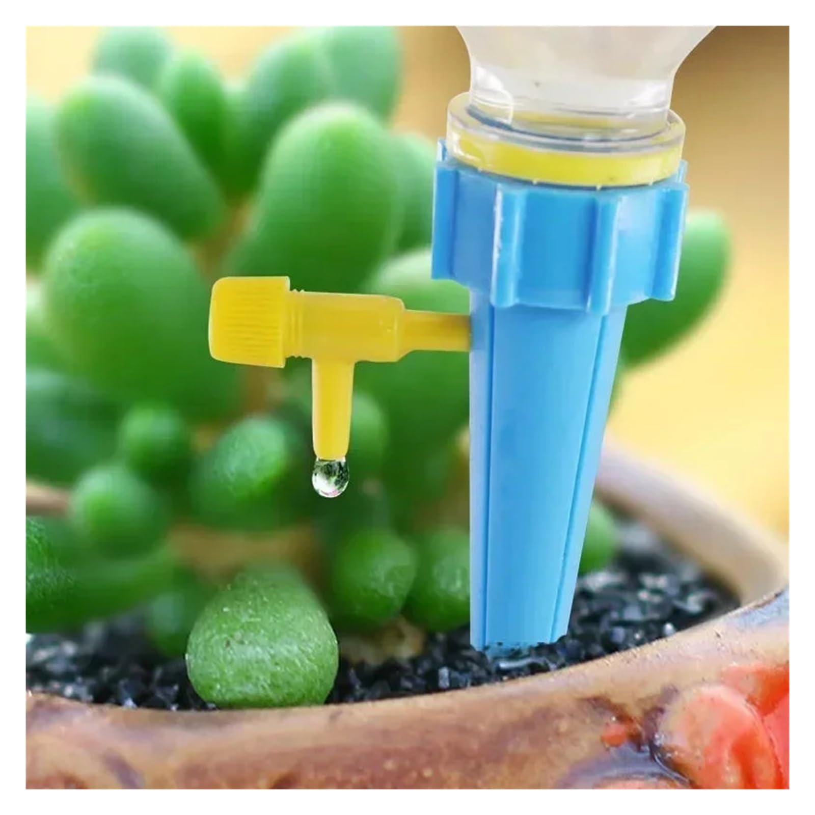 Kit de riego por goteo automático autorriego for jardín de plantas | Gotero de agua automático ajustable for plantas de invernadero y jardín.(48PCS-MIx)